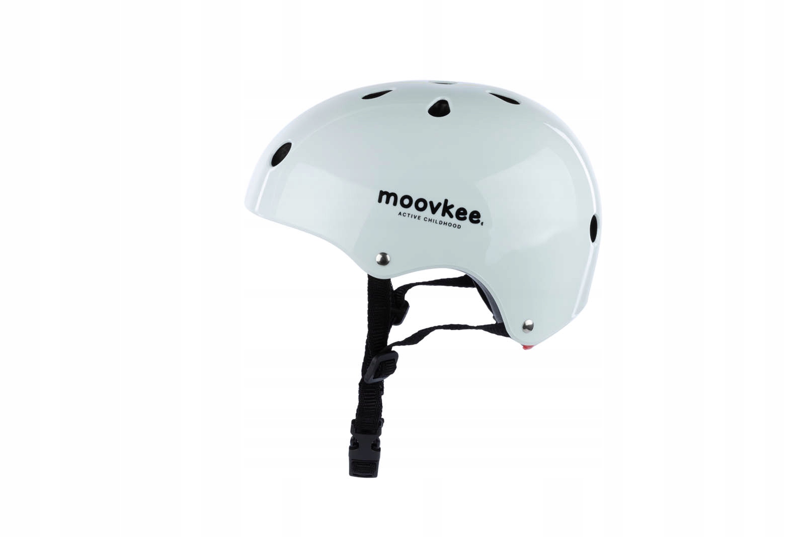 

Kask Dziecięcy Moovkee. Biały Połysk 48-55 cm