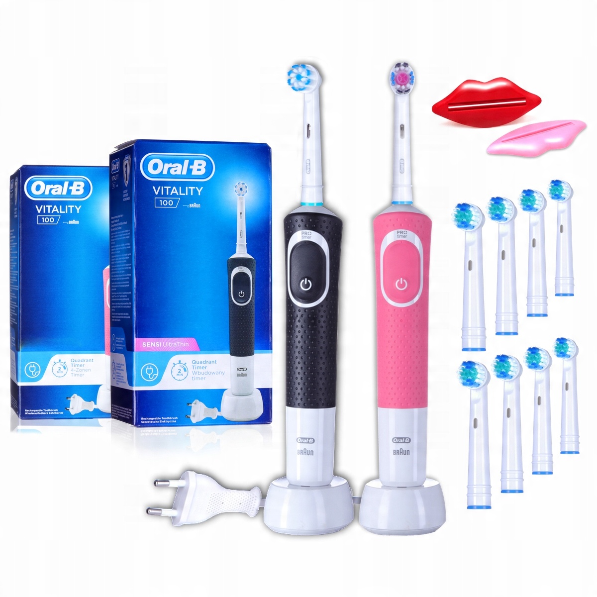 

2x Szczoteczka Elektryczna Vitality Oral-B Komplet