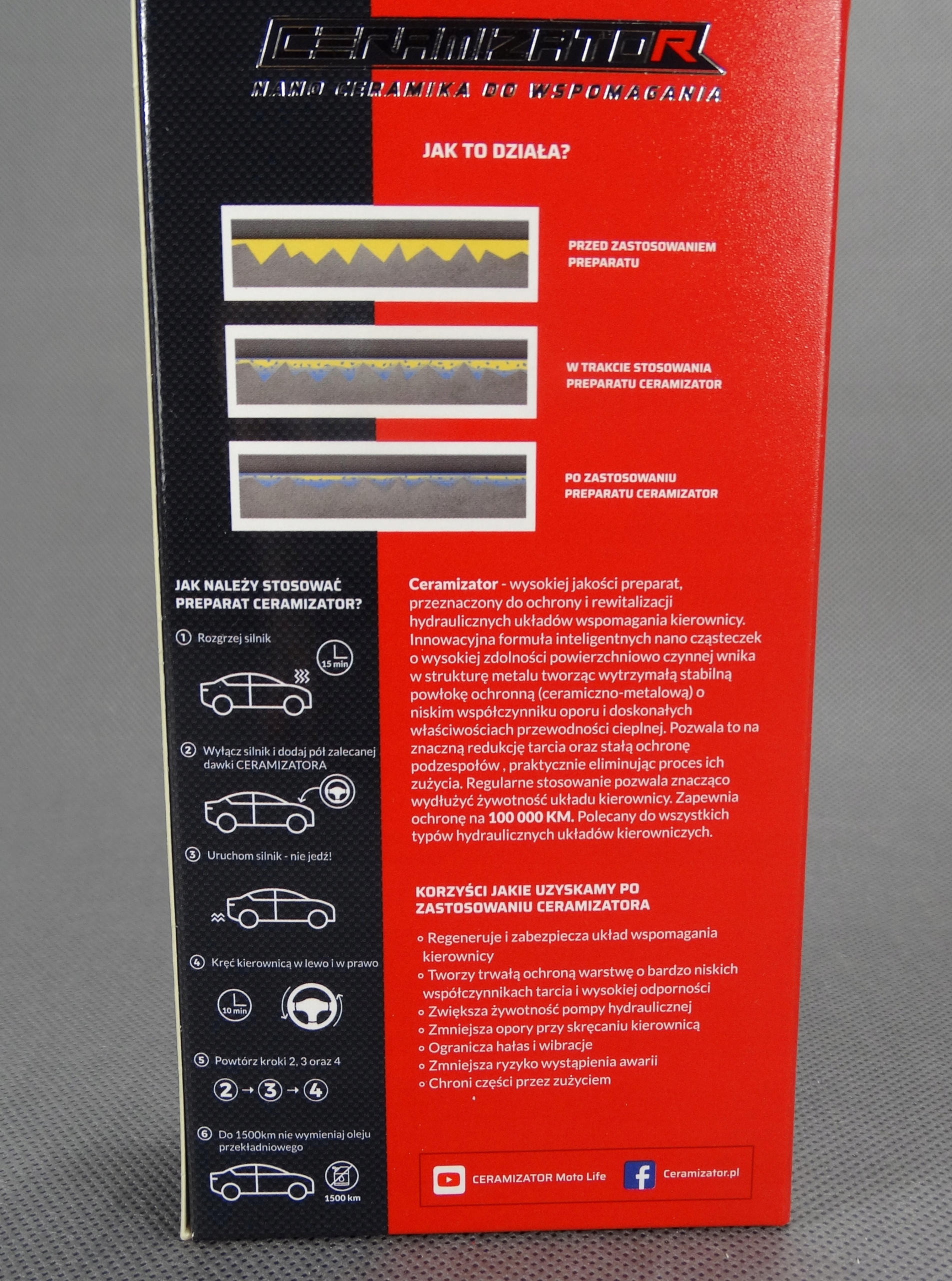 CERAMIZATOR CK DO UKŁADU WSPOMAGANIA - 10ML Producent Ceramizator