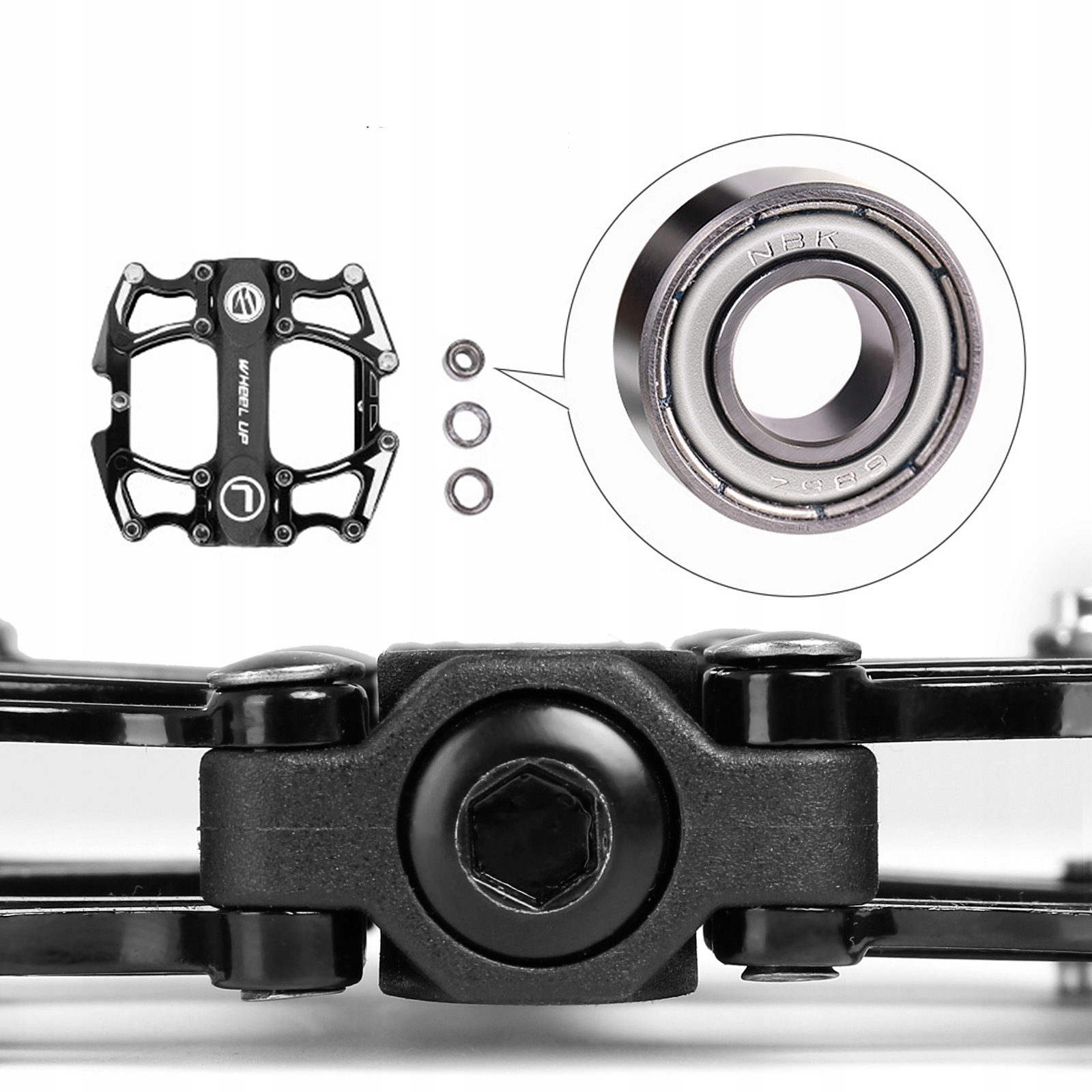 PEDAŁY ROWEROWE MTB ANTYPOŚLIZGOWE PLATFORMOWE Kod producenta WBS1316115387