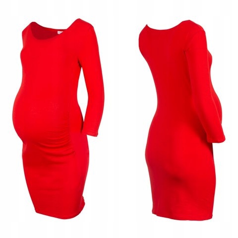 Sukienka ciążowa bawełniana M/L LM334 Rozmiar M/L