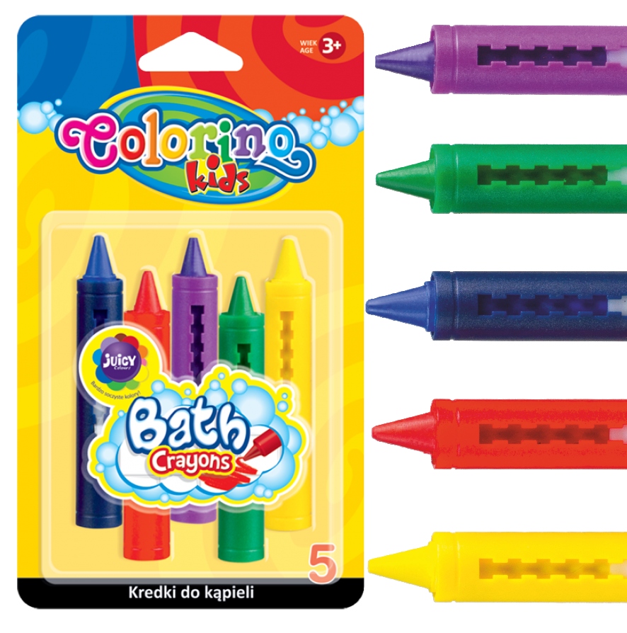 

Colorino Kredki do kąpieli wanny