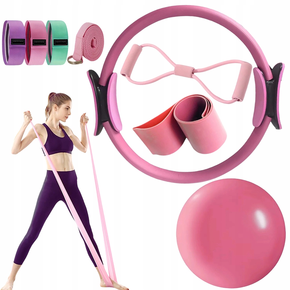 Zestaw Pilates Fitness Zestaw Do Yogi Praktyczny Komfortowy Domowy Reformer