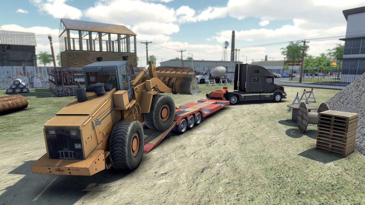 Truck and Logistics Simulator (PS4) Tytuł Truck & Logistics Simulator