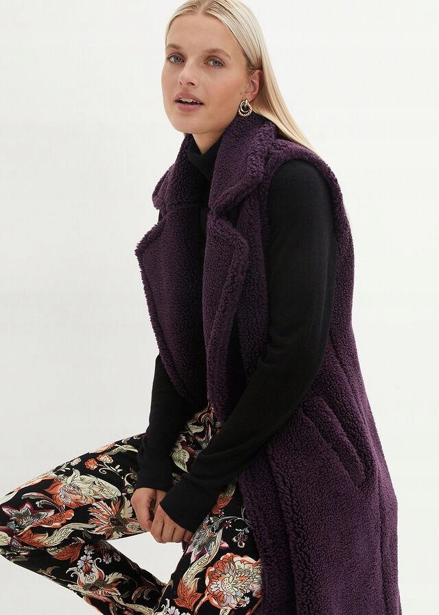 KAMIZELKA DAMSKA BONPRIX 48 Materiał dominujący poliester