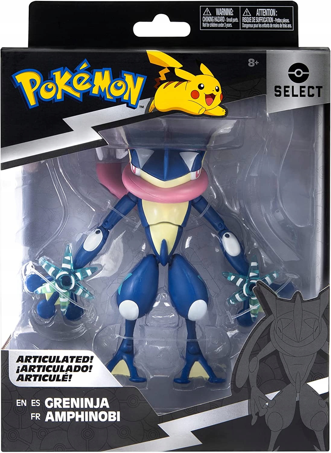 Figurka POKEMON Greninja 15 cm Deluxe Różne Pozy