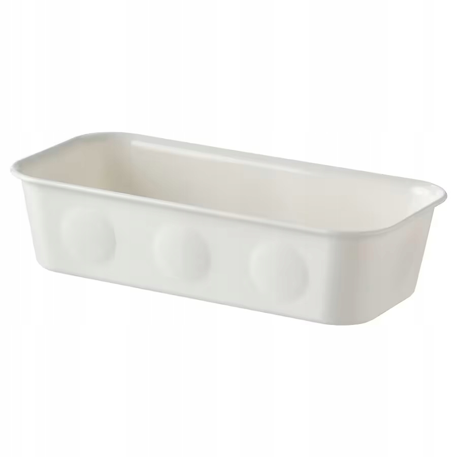 

Pudełko Organizer Białe Ikea Nojig 10x20x5 cm