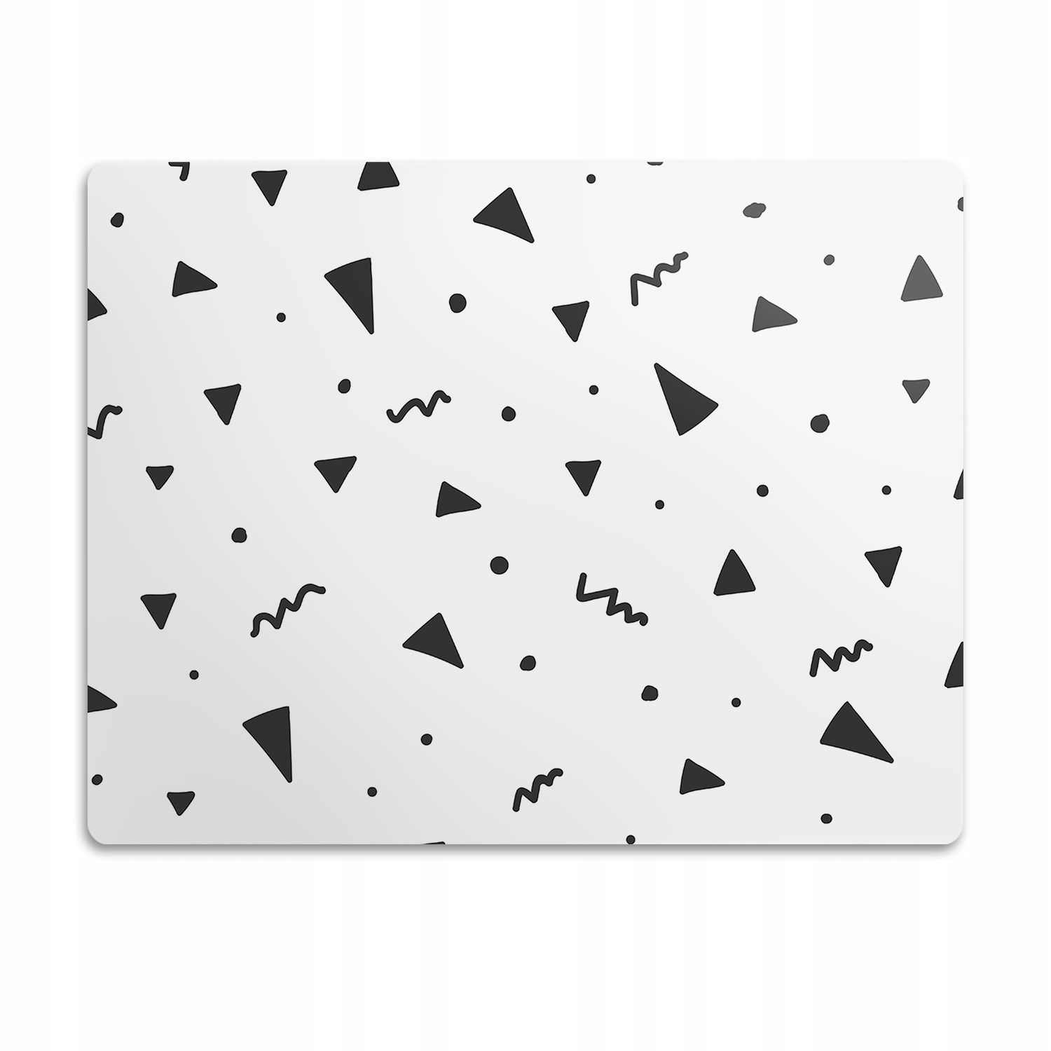 Podložka pod misku Geometrické figurky 90x60 cm