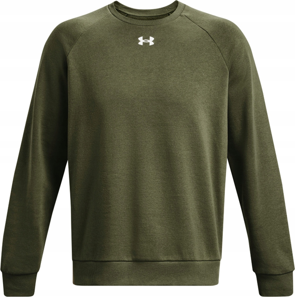 Pánská Mikina Under Armour Rival Fleece Crew Khaki 1379755 390 vel. 2XL