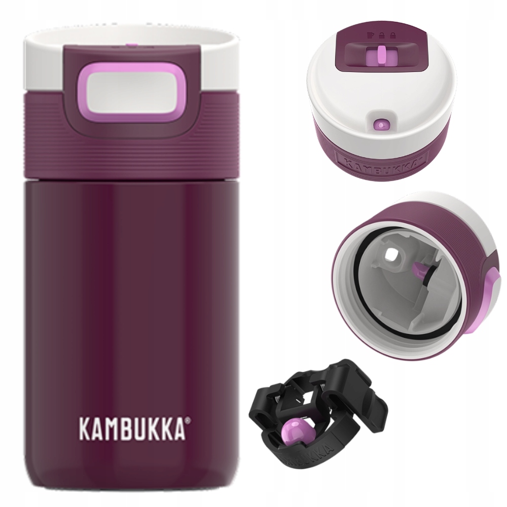 Termos Kambukka Etna 300 ml Cherry Lacquer termohrnek na kávu do auta