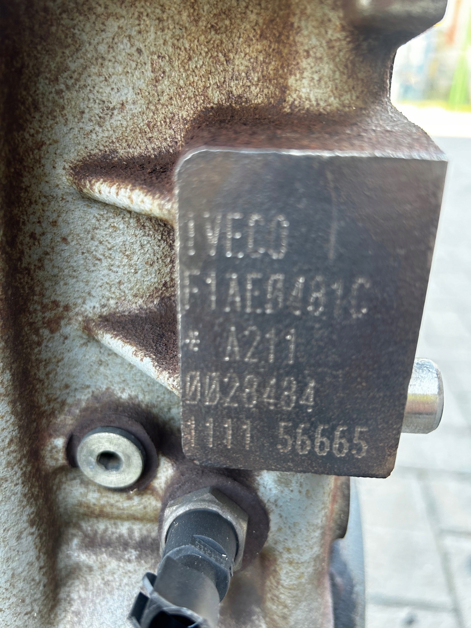 Двигатель 2.3 FIAT DUCATO 3 2003-2006r F1AE0481C 192 тыс ЛС