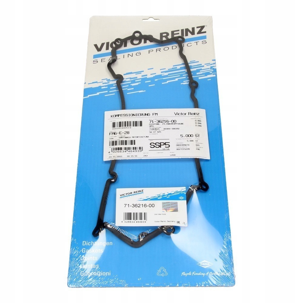 71-36216-00 - ПРОКЛАДКА КРЫШКИ КЛАПАНА OPEL VECTRA C