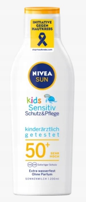 

Nivea Sun Kids Mleczko na słońce SPF50 200ml