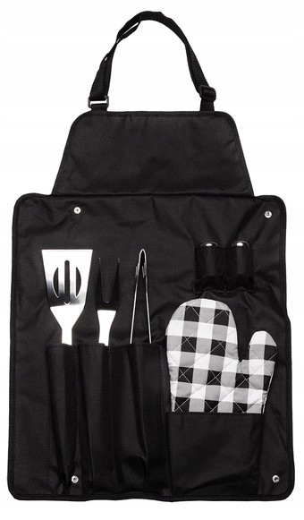 FARTUCH GRILLOWY 7 ELEMENTOWY ZESTAW Producent Blue Collection