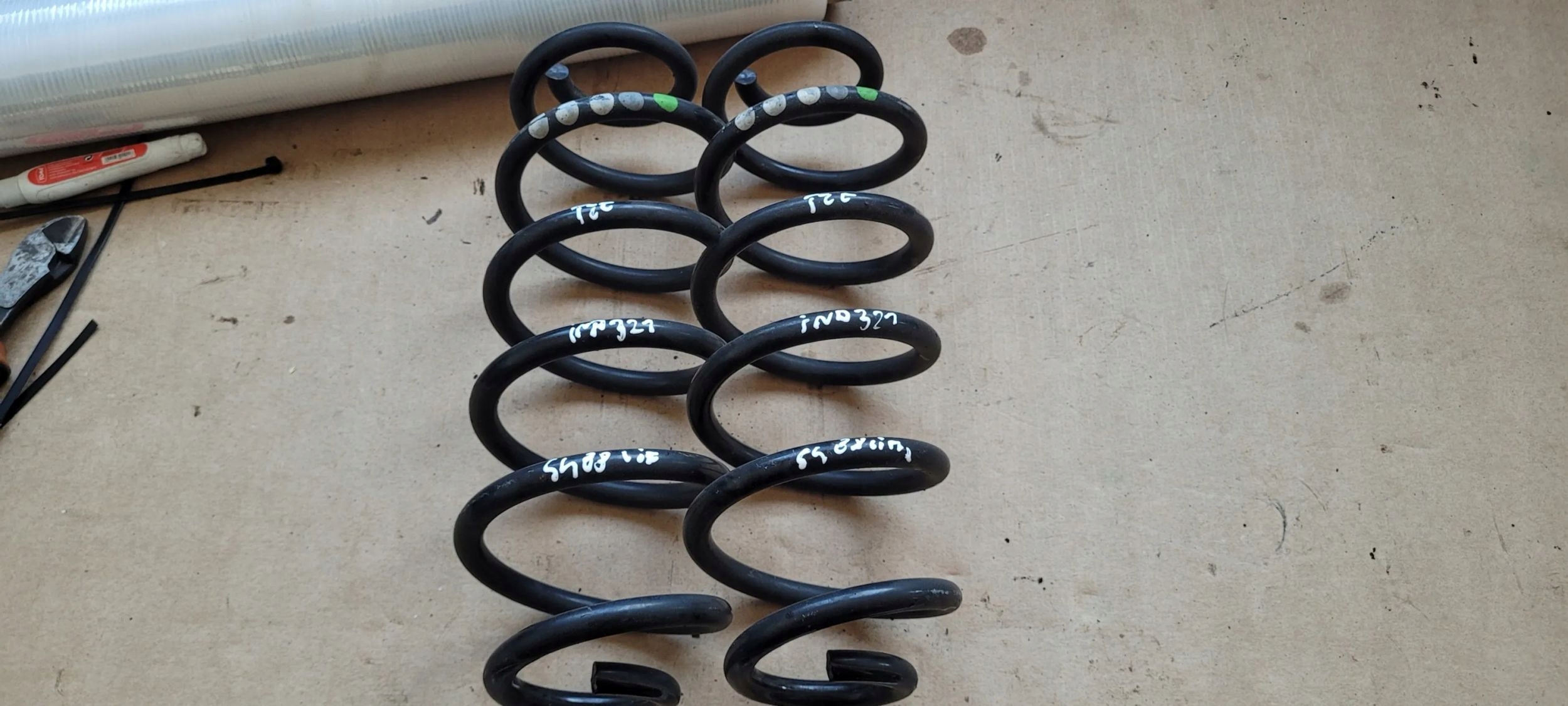 S4 B8 LIFT spring springs rear part rear. 3.0 TFSI S5 8T