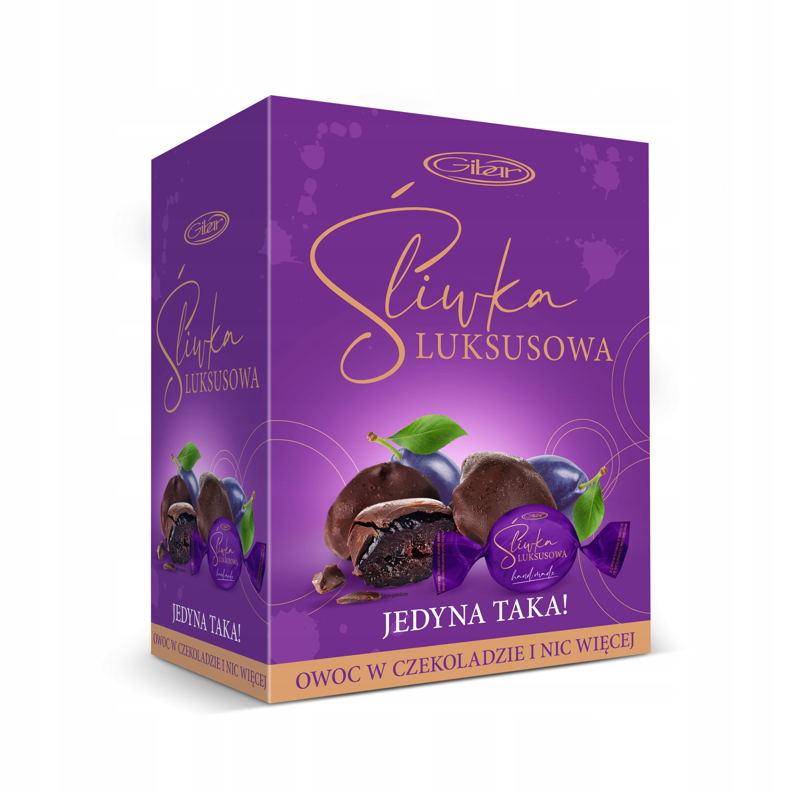Śliwka W Czekoladzie Gibar. Podobno Najlepsza 2,5kg.