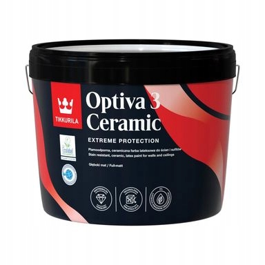 Tikkurila Optiva Ceramic 3 9 l Báza A (biela)