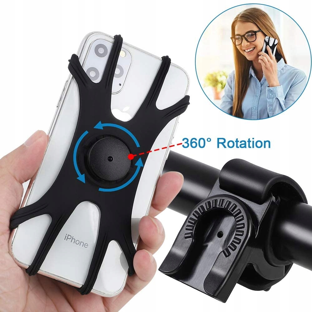 

Uchwyt Na Telefon Rower 360 Stopni do 7,5 Cala
