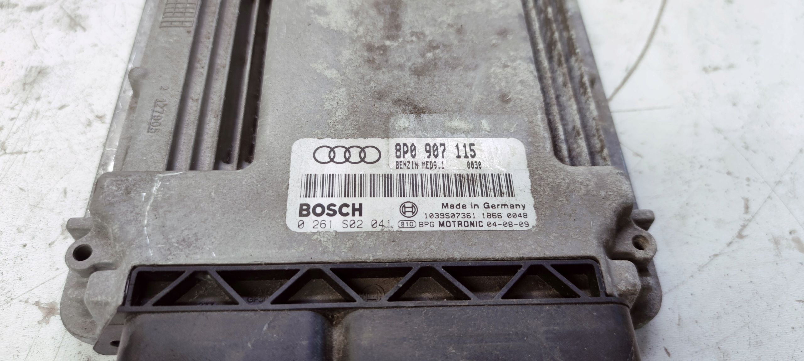 control unit computer AUDI A3 8P 2.0 TFSI 8P0907115