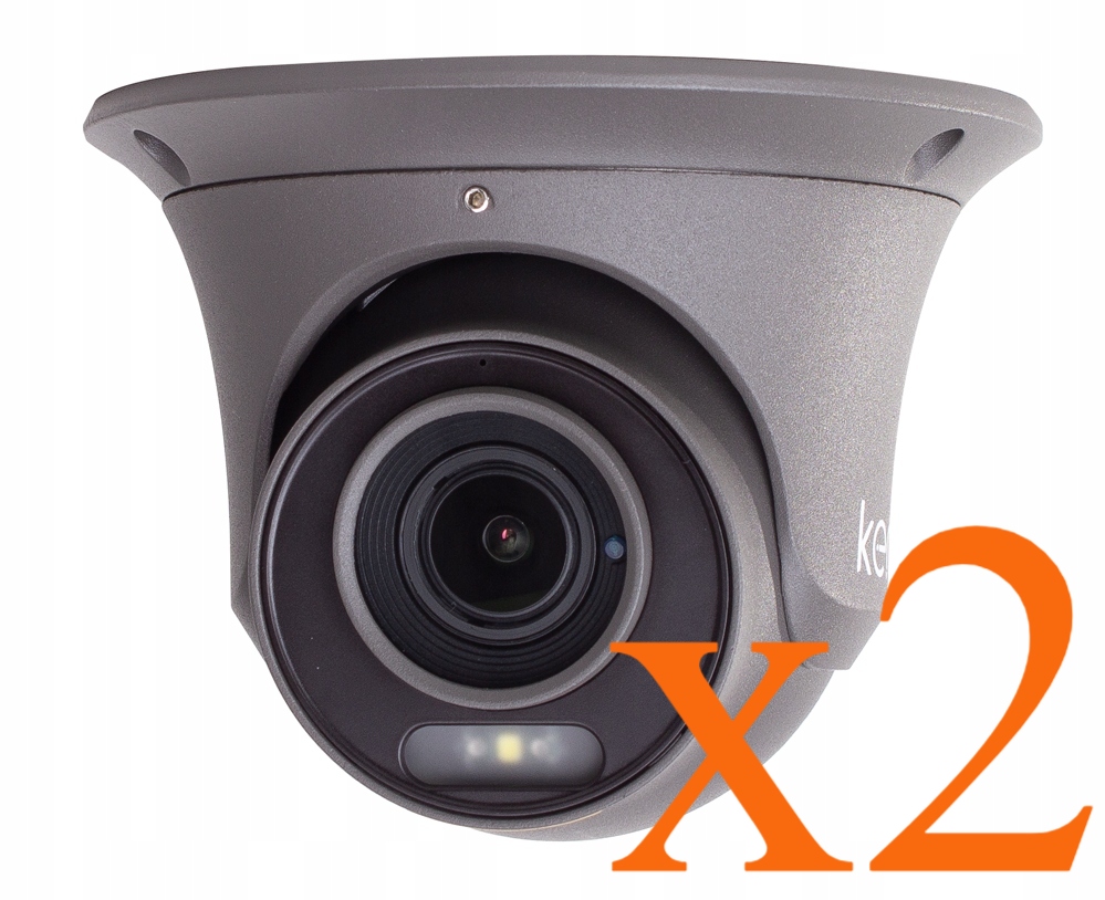 2 X Ip Kamera Kenik KG-4260DZAS-IL-G Motozoom 4Mpx Nálepka Ellektropoint