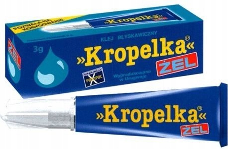 

Poxipol Klej Kropelka Żel 2ml Błyskawiczny