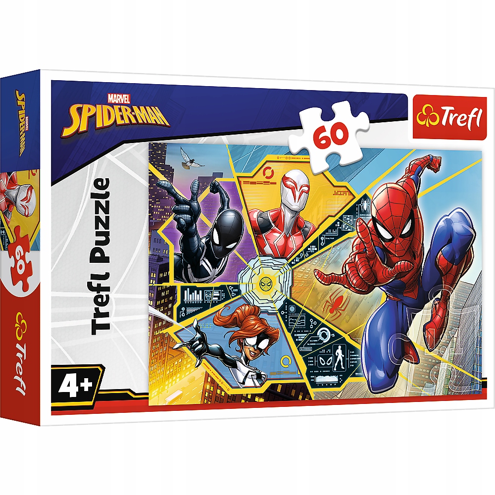 

Trefl Puzzle 60 el. Spiderman W sieci Spidermana