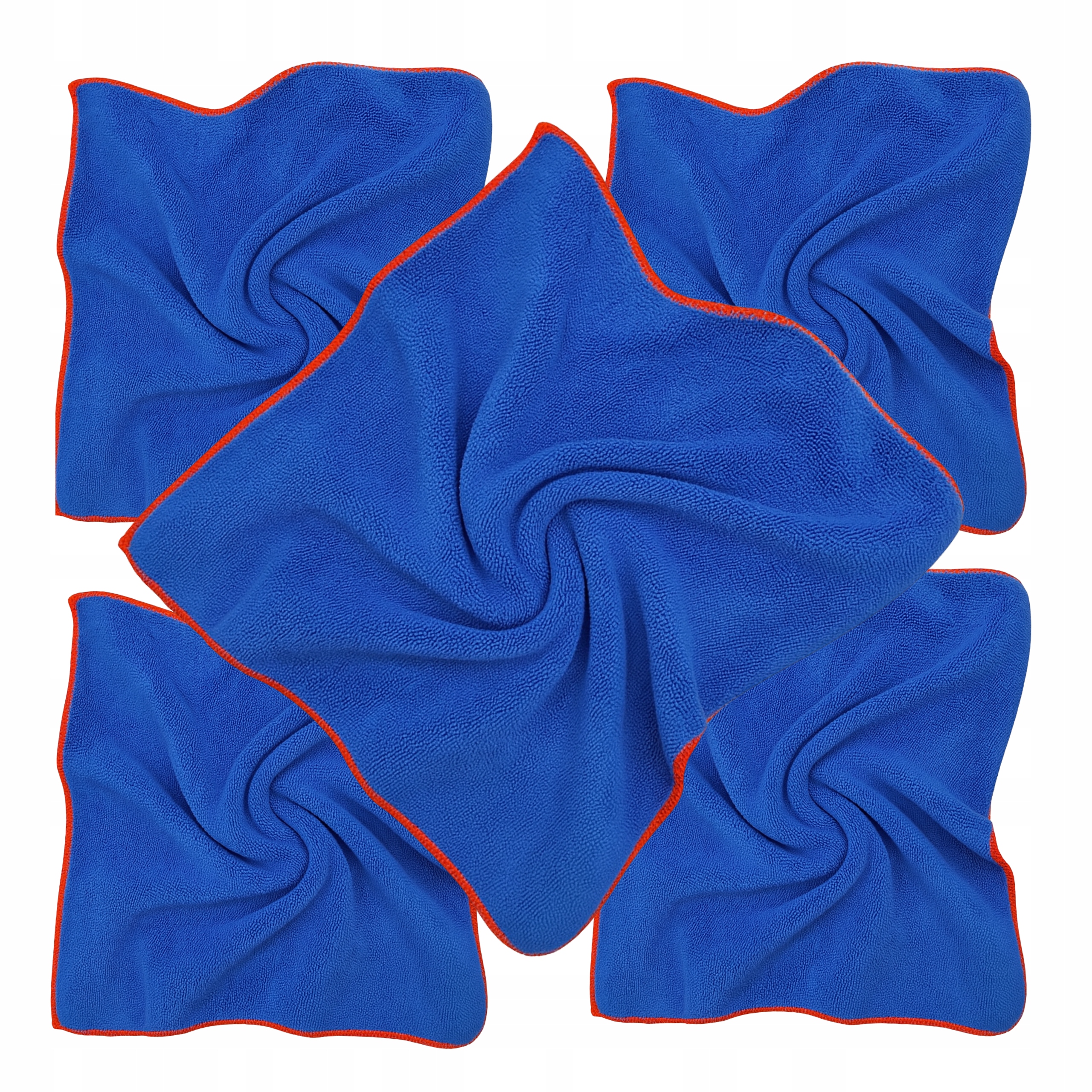 5 X Ręcznik Z Mikrofibry Do Osuszania Samochodu Szybkoschnący Fluffy 90x60