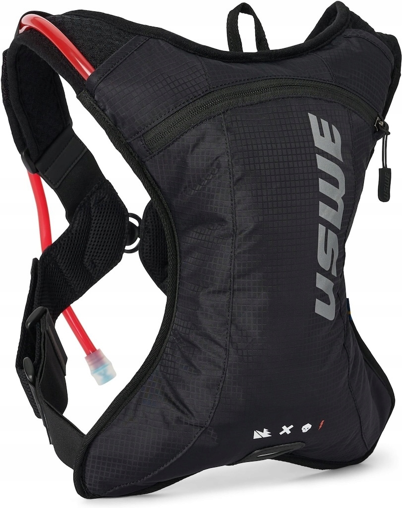 Plecak rowerowy Uswe Outlander 2 Ndm 1.2 czarny gravel mtb dh downhill