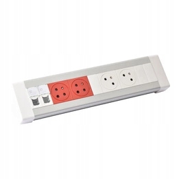 Predlžovací Kábel stolový 2X2P+Z/2XRJ45 Legrand 054606