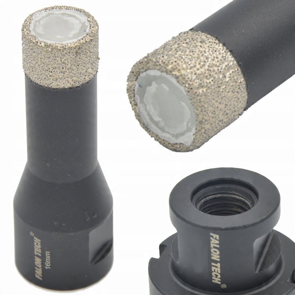 

Koronka Diamentowa 16MM Otwornica Wiertło M14 Gres