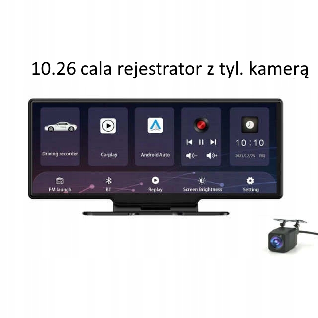 HE521 Rejestrator jazdy Kamera Android Auto WiFi Number of cameras 2