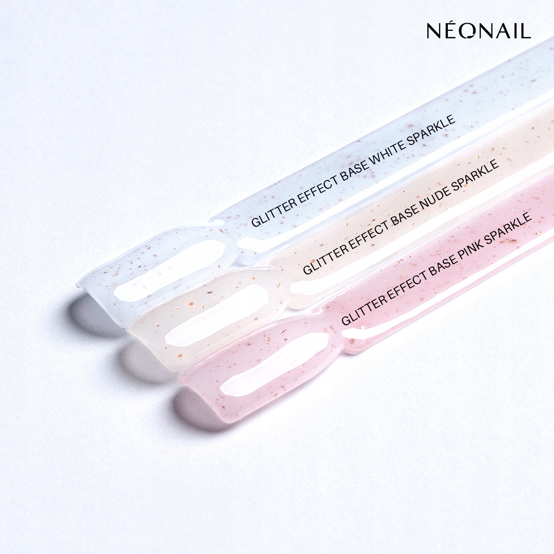 NEONAIL Różowa Baza Hybrydowa GLITTER EFFECT PINK SPARKLE 7,2 ml Kolekcja Glitter Effect Base