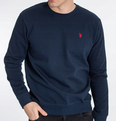 U.s. Polo Assn. pánský svetr tmavě modré barvy velikost M