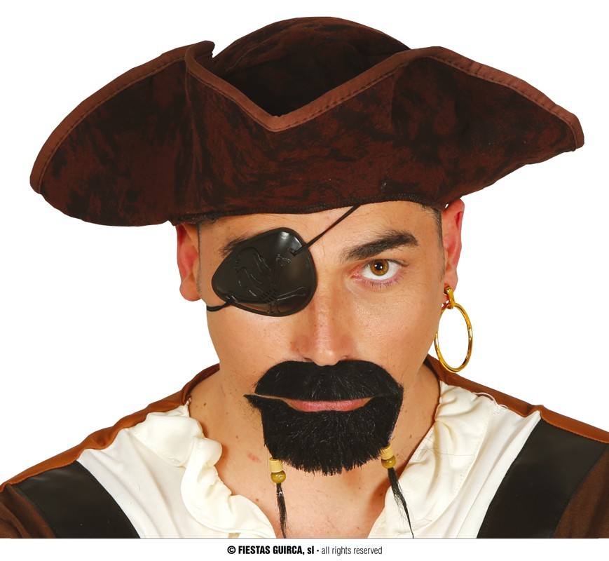 

Wąsy i broda pirata