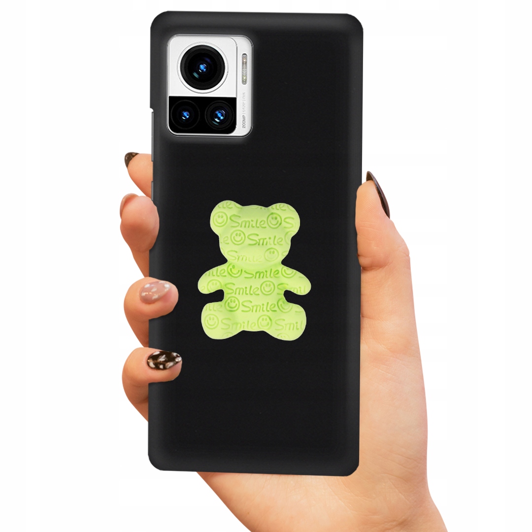 Pouzdro Pro Matný Motorola Edge 30 Ultra Case Medvídek 3D