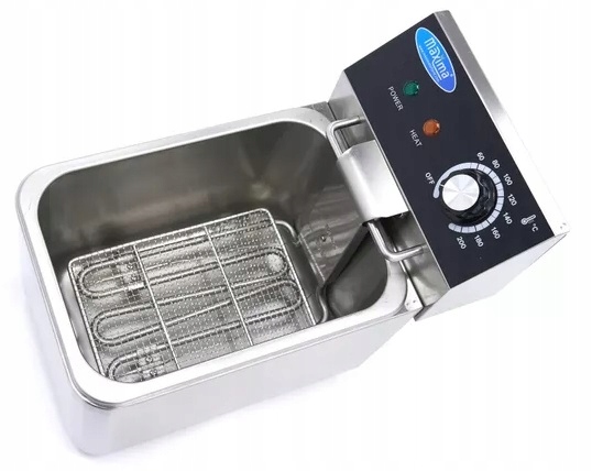 Frytkownica Elektryczna Gastronomiczna 4L 2500W Frytownica Maxima 09365211