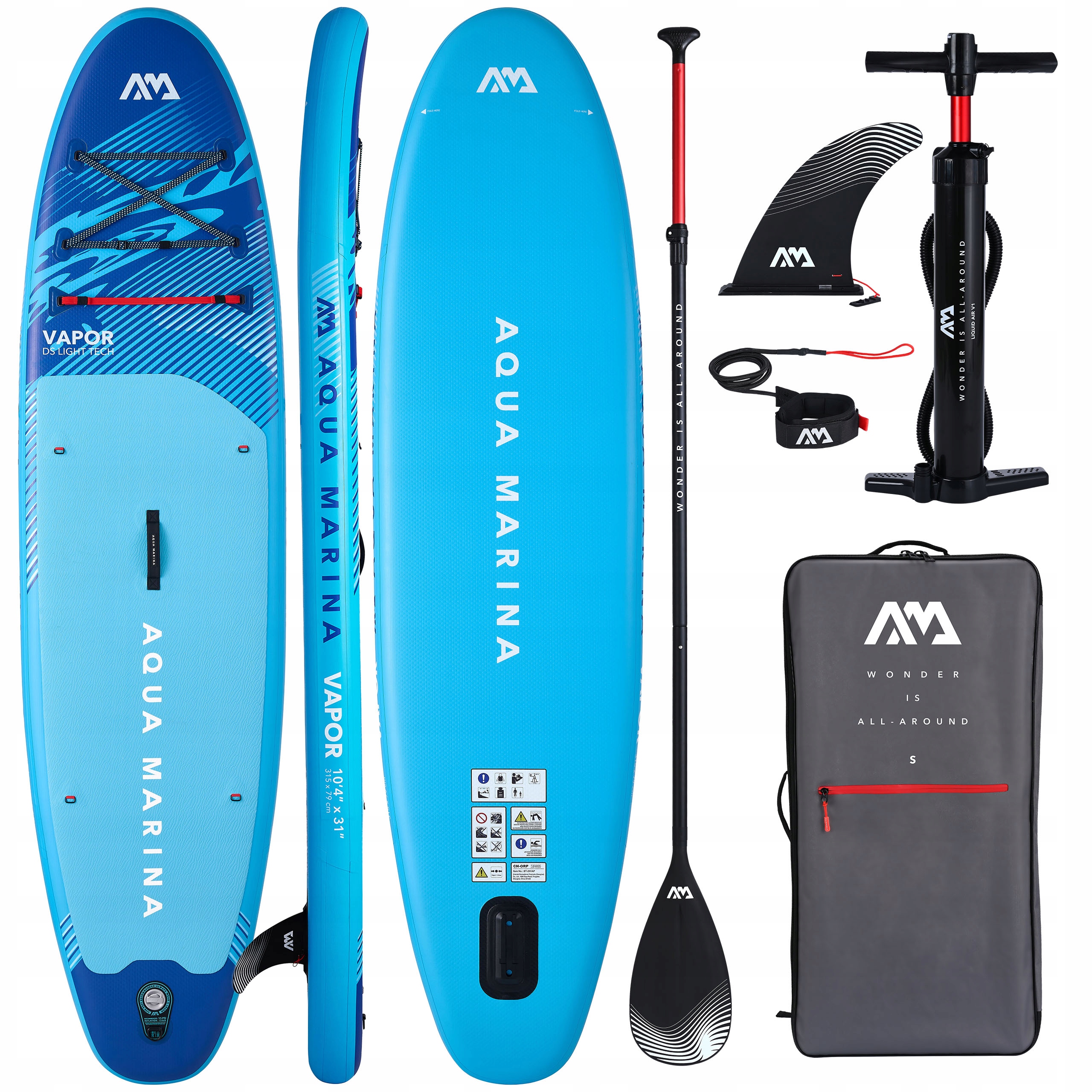 Deska do pływania Sup Board Pompowana Aqua Marina Vapor 10'4" 2026
