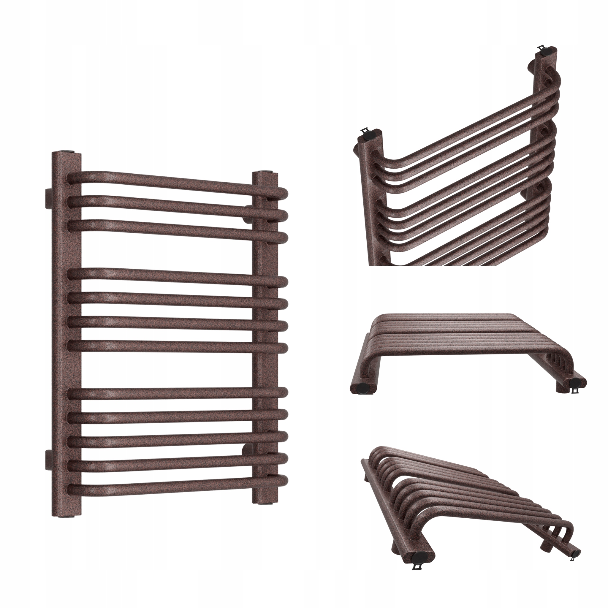 Koupelnový Radiátor Stella 1120x650 Bordo