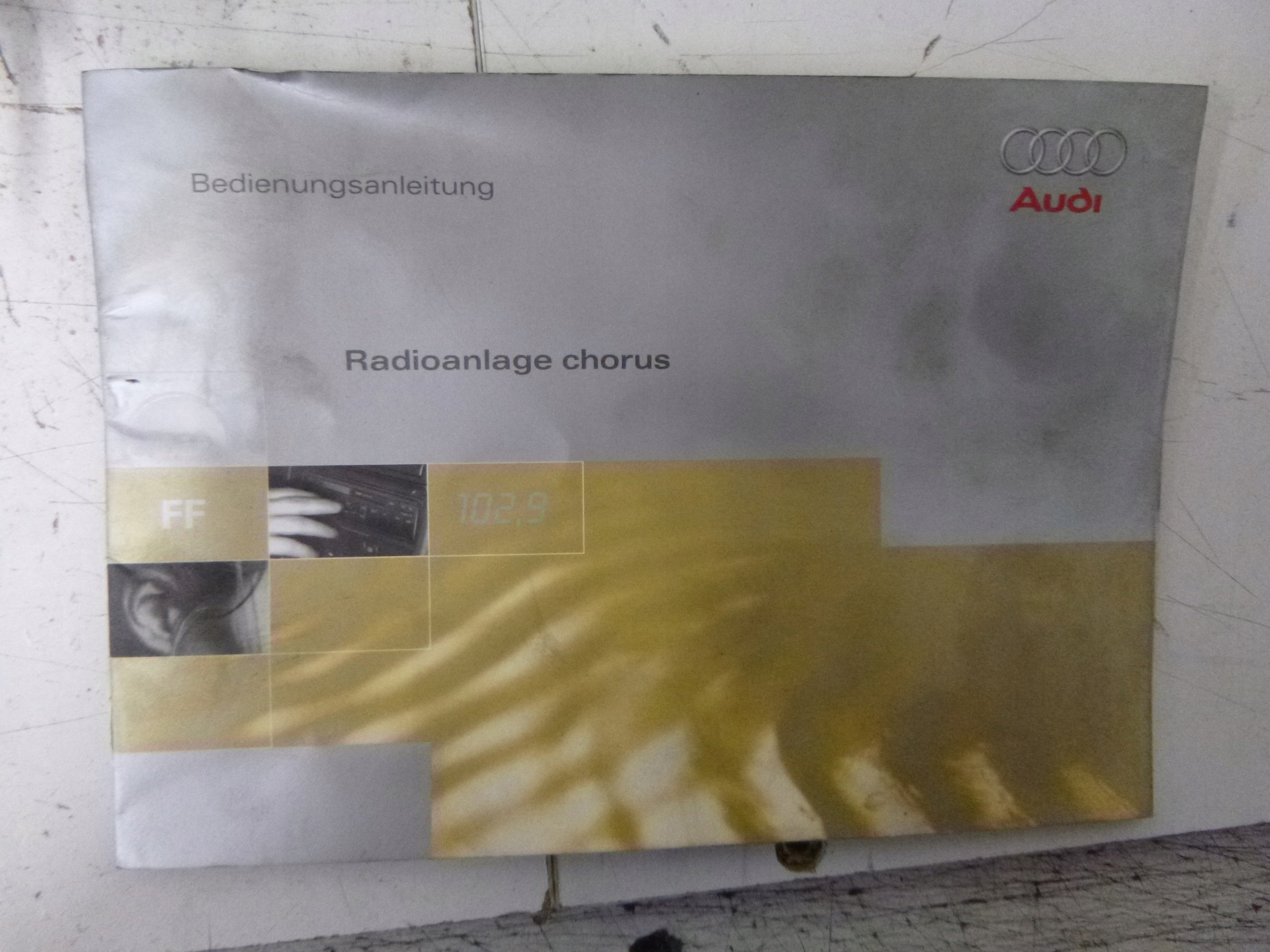 Radio auto Blaupunkt Audi Chorus 1DIN A3 8L 96-03 + code 4B0035152B
