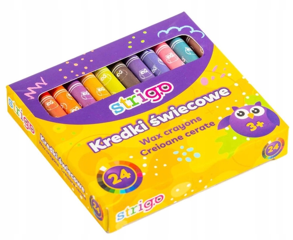 

Strigo kredki świecowe 24 CN03