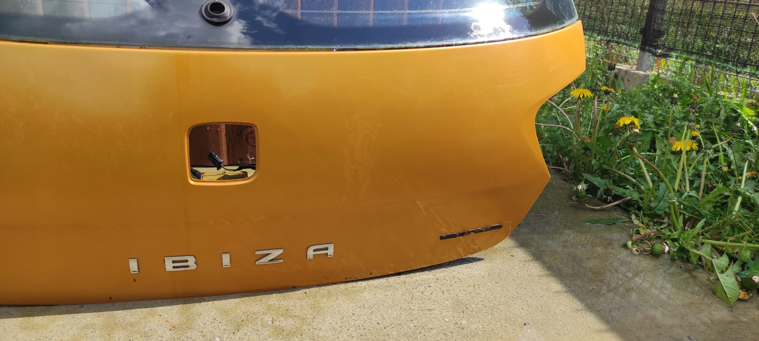 rear trunk door boot seat ibiza IV LS1W