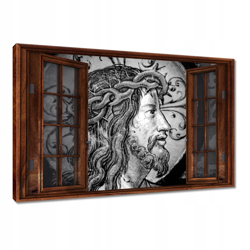 

Obrazy 120x80 Jezus z Koroną Cierniową