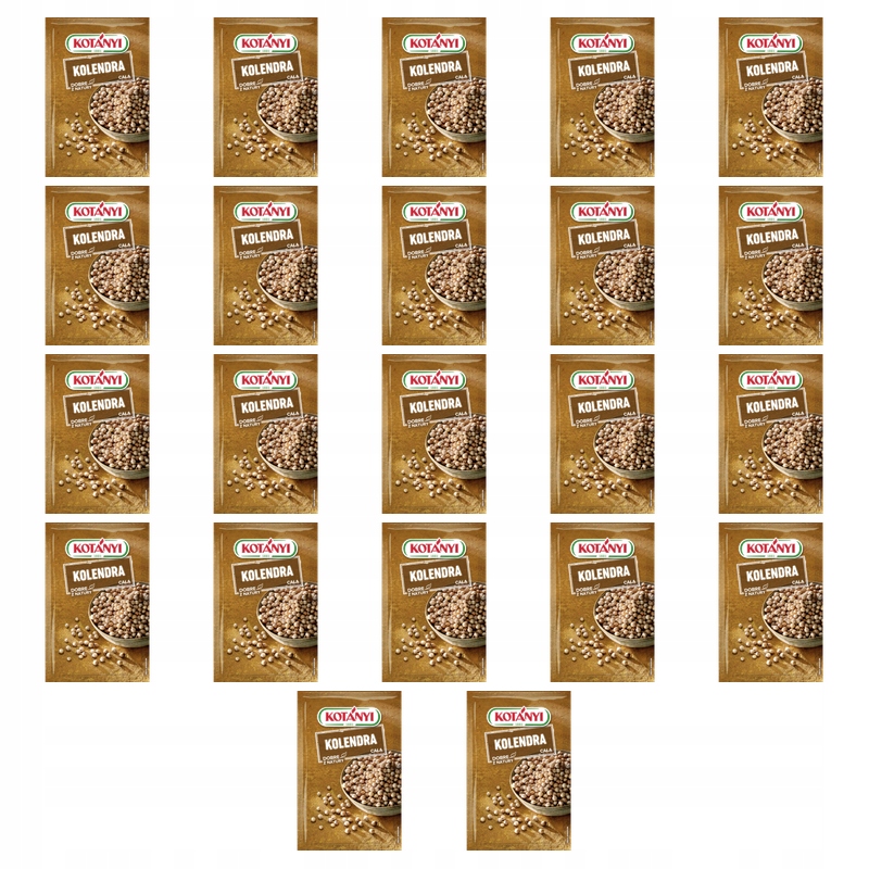 Kotányi Koriandr celý (zrno) 17 g koření X22