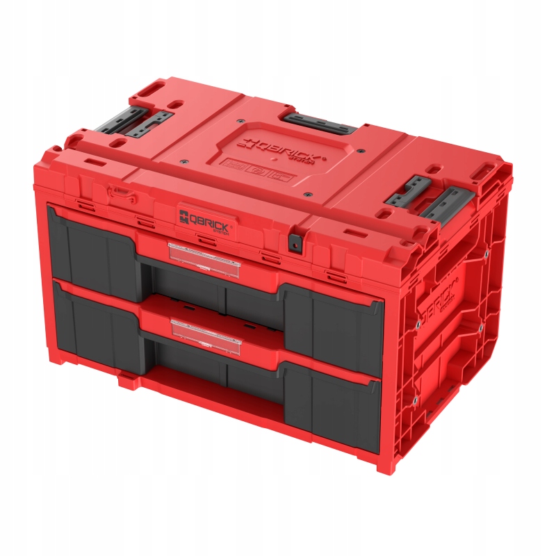 Skrzynka Narzęziowa System One Drawer 2 Toolbox 2.0 Red Szuflady Qbrick