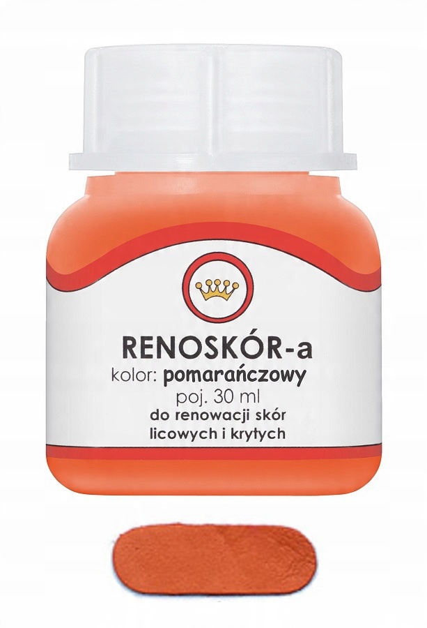 

Renoskór Farba Lakier Do Skóry Pomarańczowy 30ml