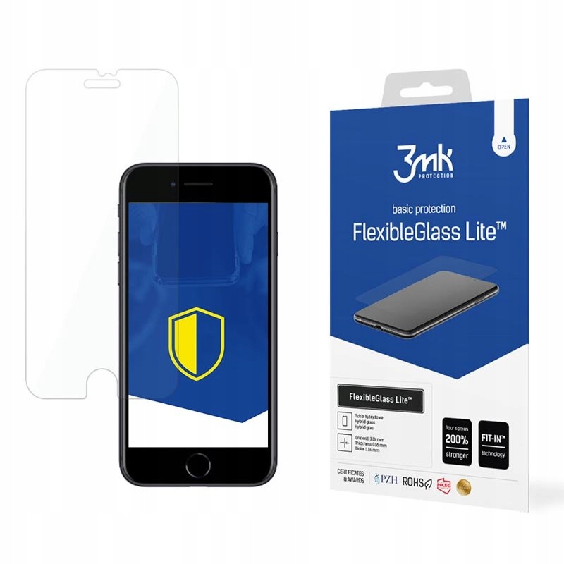 3mk FlexibleGlass Lite Szkło hybrydowe do iPhone Se 2022/2020