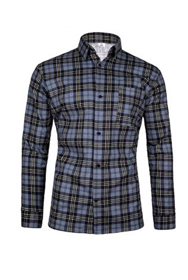 

Polska Koszula Flanelowa w Kratę Bawełna r. XXL