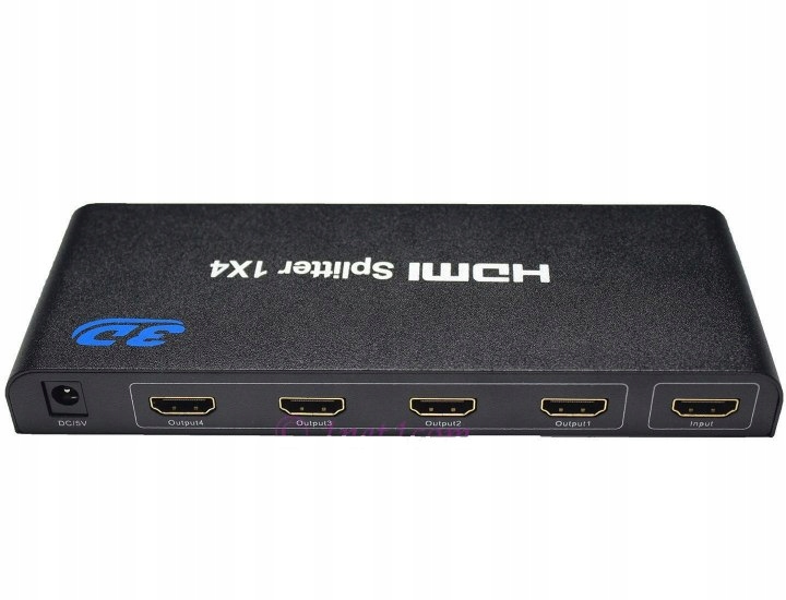 Hdmi 1.4a splitter 1-4 portov kovový, 3D, FullHD khsplit4b