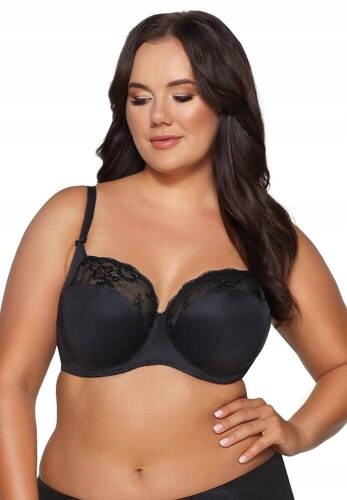 Měkká podprsenka Ava 2111 Sss Maxi černá soft elegantní komfortní