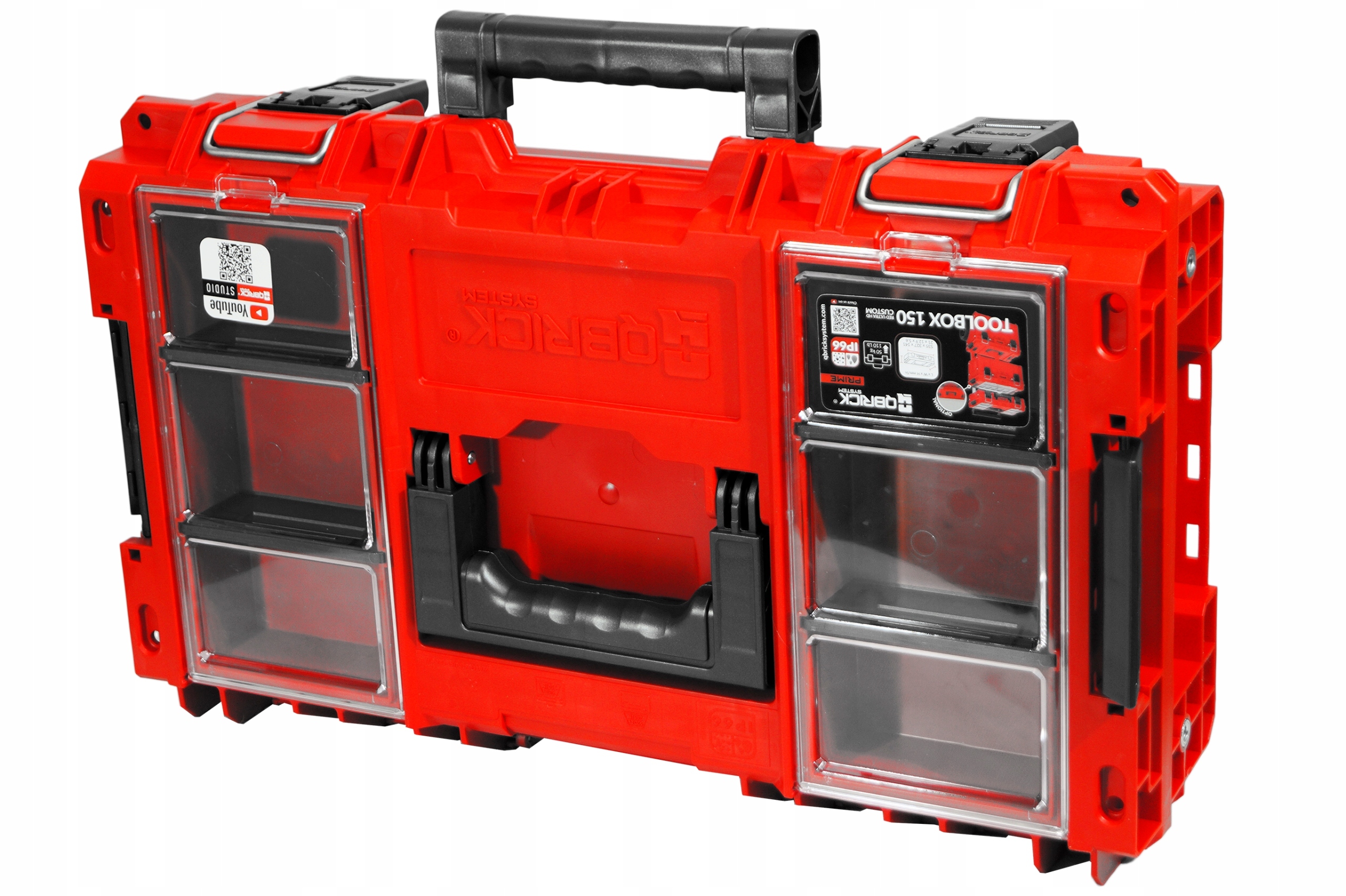 Tool box on wheels Qbrick Product height 78 cm